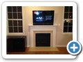 Fire Place Wire Mold and Sound Bar