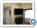Large Bedroom Tv on Full Motion Mount